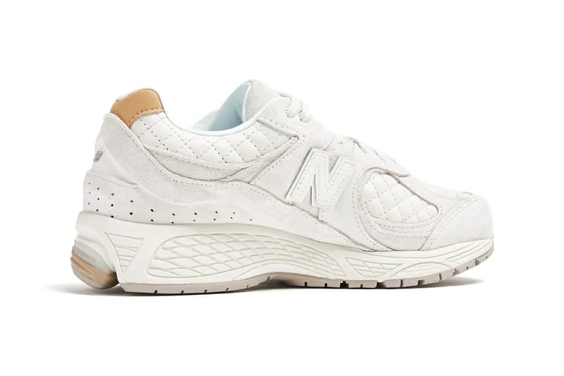 New Balance 2002R Quilted “White” M2002RPD Release Info ABZORB midsole N-ergy outsole ABZORB SBS heel cushioning