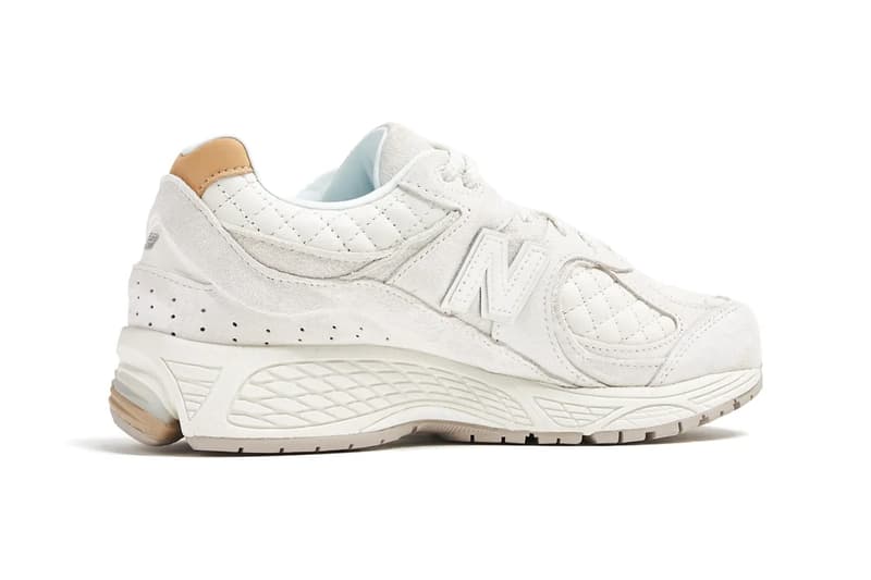New Balance 2002R Quilted “White” M2002RPD Release Info ABZORB midsole N-ergy outsole ABZORB SBS heel cushioning