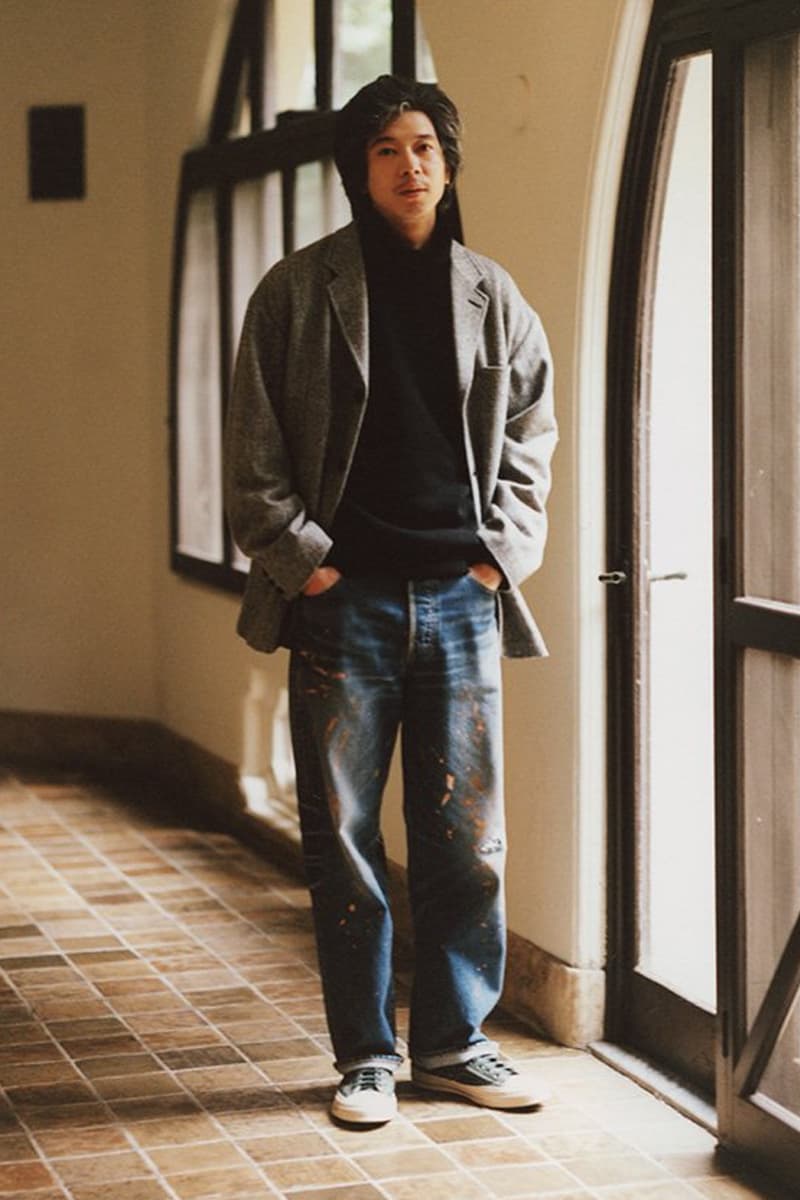 visvim Fall/Winter 2024 Lookbook "Dissertation on In An Intuitive Manner" Keisuke Fukamizu Regis Db Blazer Russo Pants