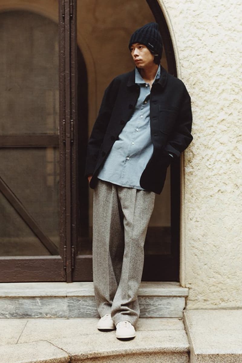 visvim Fall/Winter 2024 Lookbook "Dissertation on In An Intuitive Manner" Keisuke Fukamizu Regis Db Blazer Russo Pants