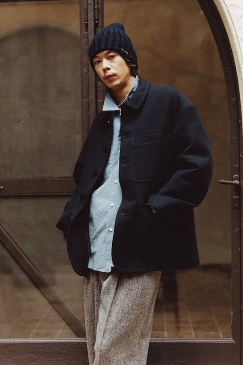 visvim Fall/Winter 2024 Lookbook "Dissertation on In An Intuitive Manner" Keisuke Fukamizu Regis Db Blazer Russo Pants