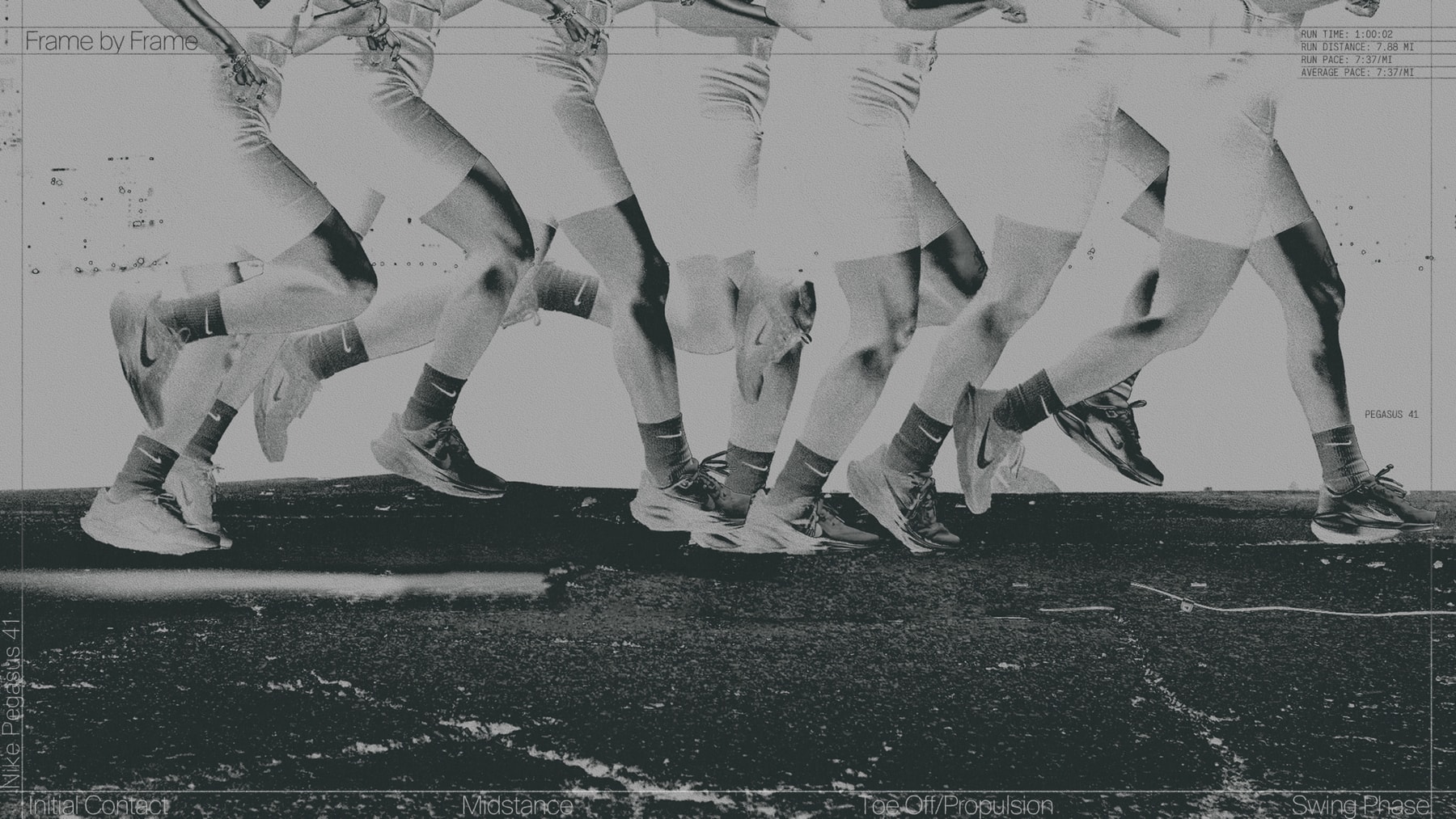 nike pegasus 41 runners technique running movement motion sneaker shoe release