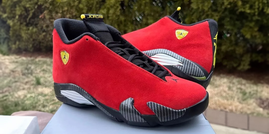 First Look at This Year's Air Jordan 14 "Ferrari"