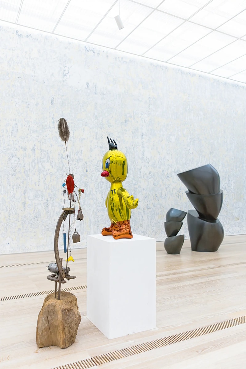fondation beyeler what time is heaven exhibition artworks sculpture paintings installation