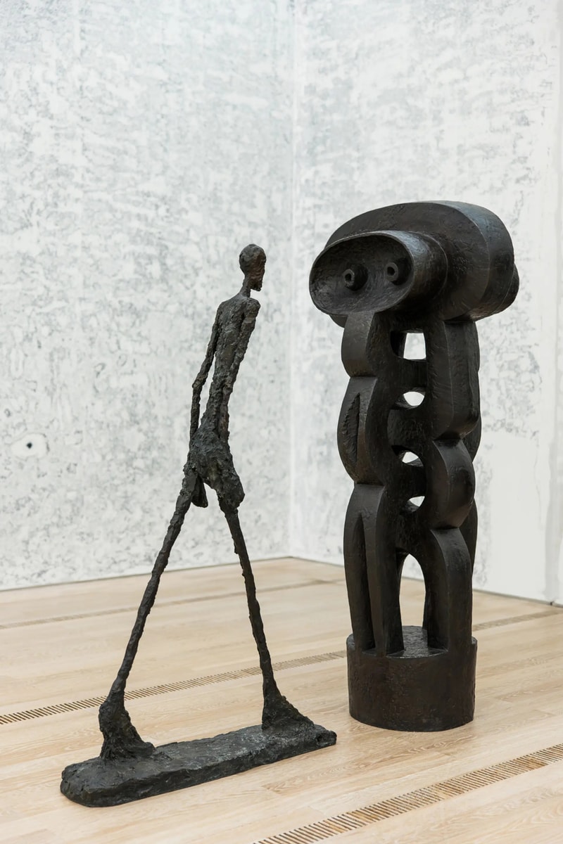 fondation beyeler what time is heaven exhibition artworks sculpture paintings installation