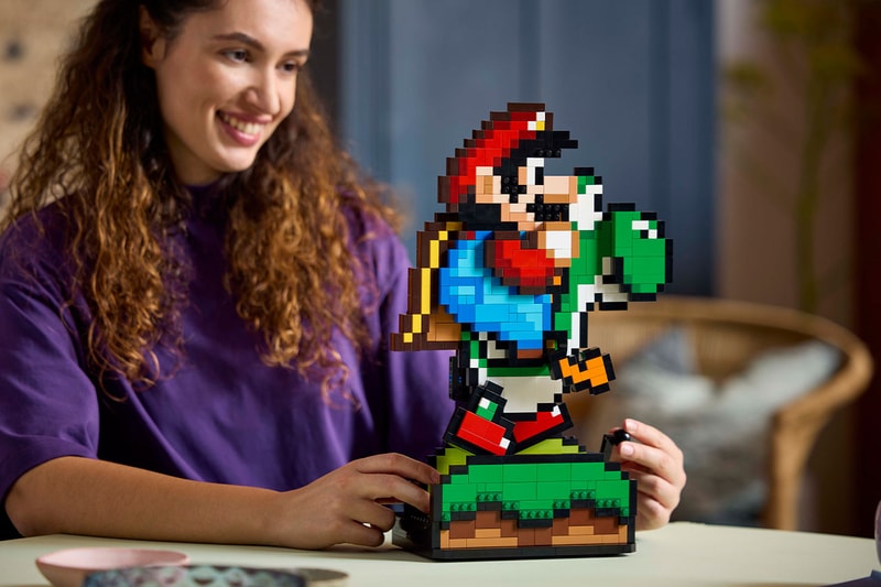 LEGO Super Mario World Mario Yoshi Set Release Info