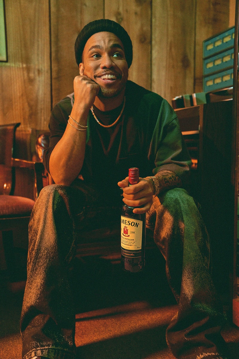 anderson .paak nxworries silk sonic jameson whiskey distilled sounds collaboration k-pops knxwledge ireland projects music films interview exclusive