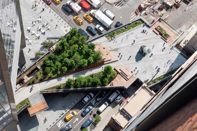 Iván Argote Dinosaur Pigeon Sculpture High Line NYC