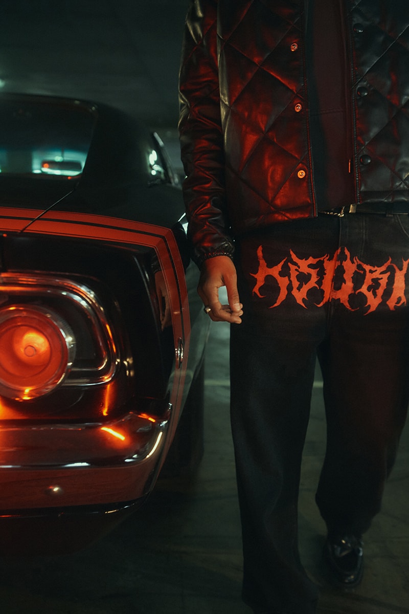 KSUBI "Mad Mad World"  Fall 2024 Collection punk denim knits bombers herringbone coat parka