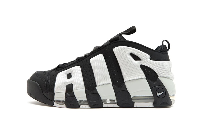 Nike Air More Uptempo Low Black FZ3055-001 Release Info date store list buying guide photos price photon dust metallic silver