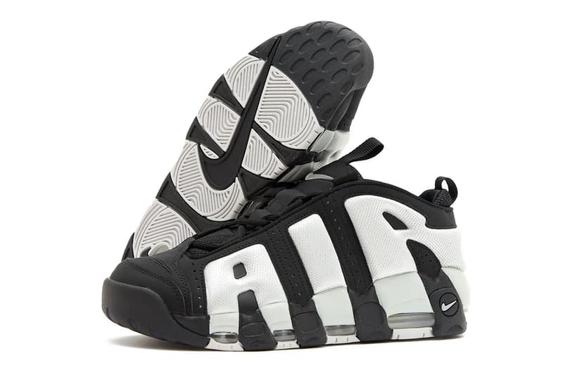 Nike Air More Uptempo Low Black FZ3055-001 Release Info date store list buying guide photos price photon dust metallic silver