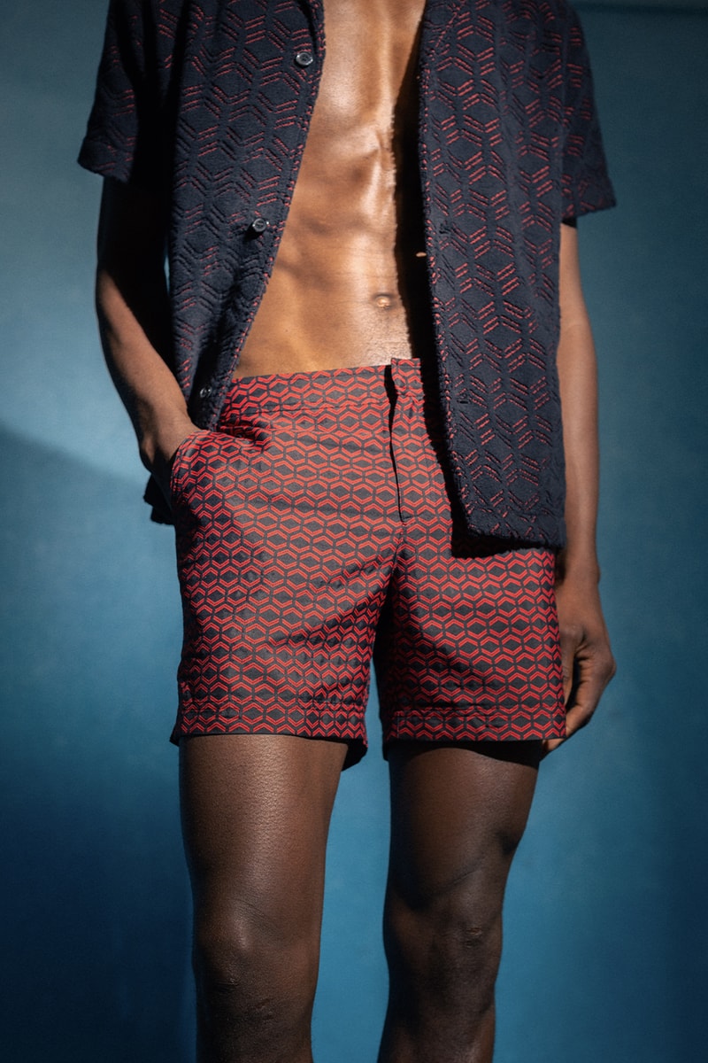 Информация о выпуске коллекции Lamborghini x Orlebar Brown Resortwear