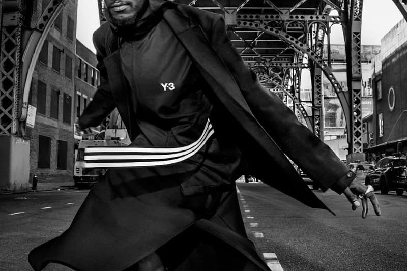 yohji yamamoto adidas y-3 fall winter 2024 new york fashion week campaign lookbook collaboration asap nast gabbriette