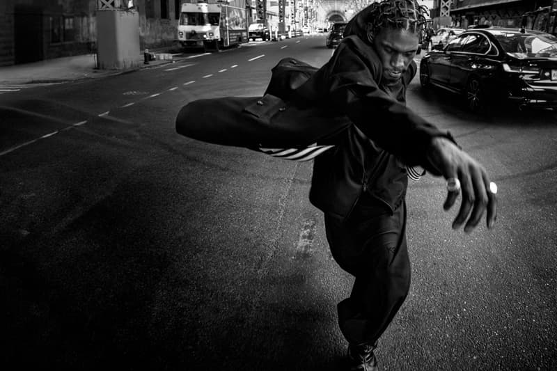 yohji yamamoto adidas y-3 fall winter 2024 new york fashion week campaign lookbook collaboration asap nast gabbriette