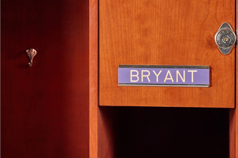 Kobe Bryant Staples Center Locker auction 2 9 million USD sothebys