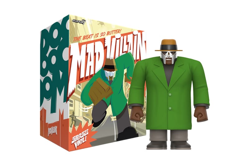 Super7 представляет MF DOOM и Madvillain из Madlib в виде коллекционной фигурки большого размера