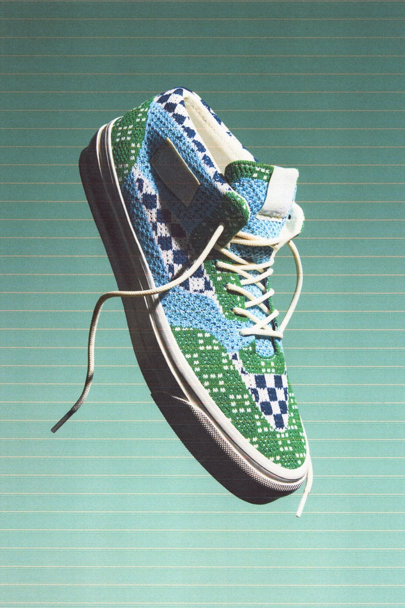 OTW by Vans Unveils "Engineered Knit" Pack Half Cab and Old Skool silhouettes sneaker footwear lace low top skate always pushing release info price checkerboard upper