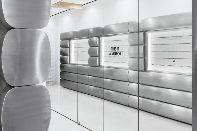 Take a Look Inside Tom Wood’s Minimalistic Shop in Dover Street Market Ginza