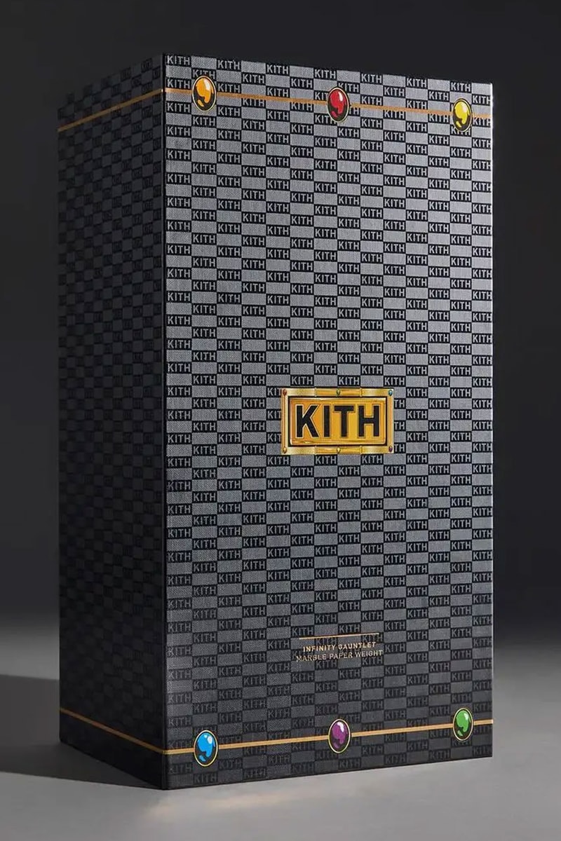 KITH x Marvel Swarovski Infinity Gauntlet Release Info