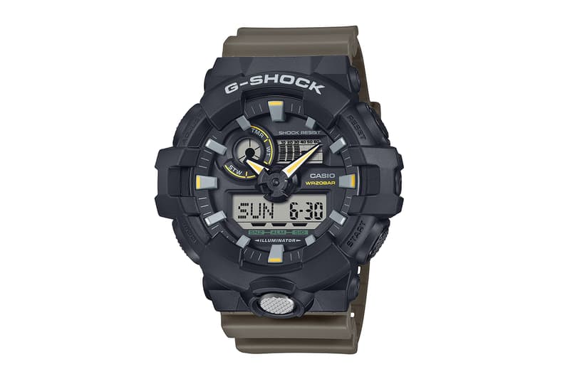 G-SHOCK Two-Tone Utility Color Series GA110TU-1A5 DW6900TU-1A5 GX56TU-1A5 GA710TU-1A3 GA100TU-1A3