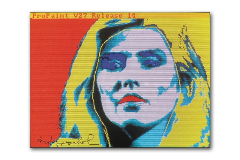 Andy Warhol's Digital Portrait of Debbie Harry Hits Market for $26 Million USD