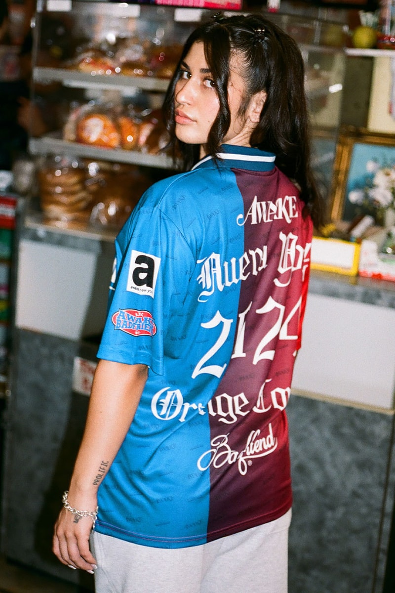 Awake NY x Badfriend Connect on Debut Capsule release info price collab collection pop up jersey price new york city nyc california orange county la los angeles jeans star free graphic tee shirt address flagship jersey kit tequila sponsor hat new era 59fifty