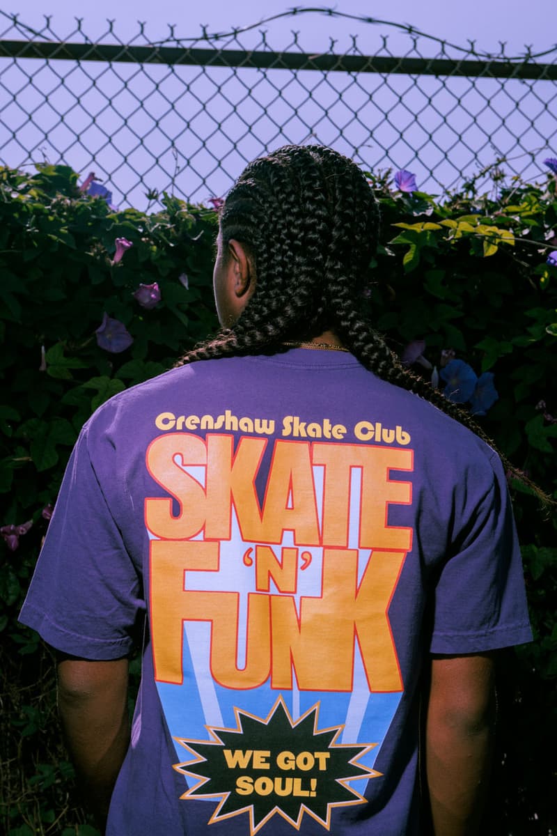 Crenshaw Skate Club Continues to Evolve Its Cut and Sew in Second Summer Drop release info price lookbook tobey california mcintosh brand streetwear skate link jersey socal cali west coast knit polo graphic tee shirt