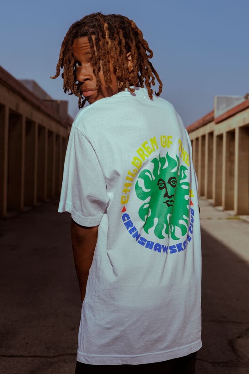 Crenshaw Skate Club Continues to Evolve Its Cut and Sew in Second Summer Drop release info price lookbook tobey california mcintosh brand streetwear skate link jersey socal cali west coast knit polo graphic tee shirt