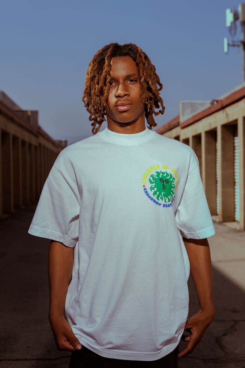 Crenshaw Skate Club Continues to Evolve Its Cut and Sew in Second Summer Drop release info price lookbook tobey california mcintosh brand streetwear skate link jersey socal cali west coast knit polo graphic tee shirt