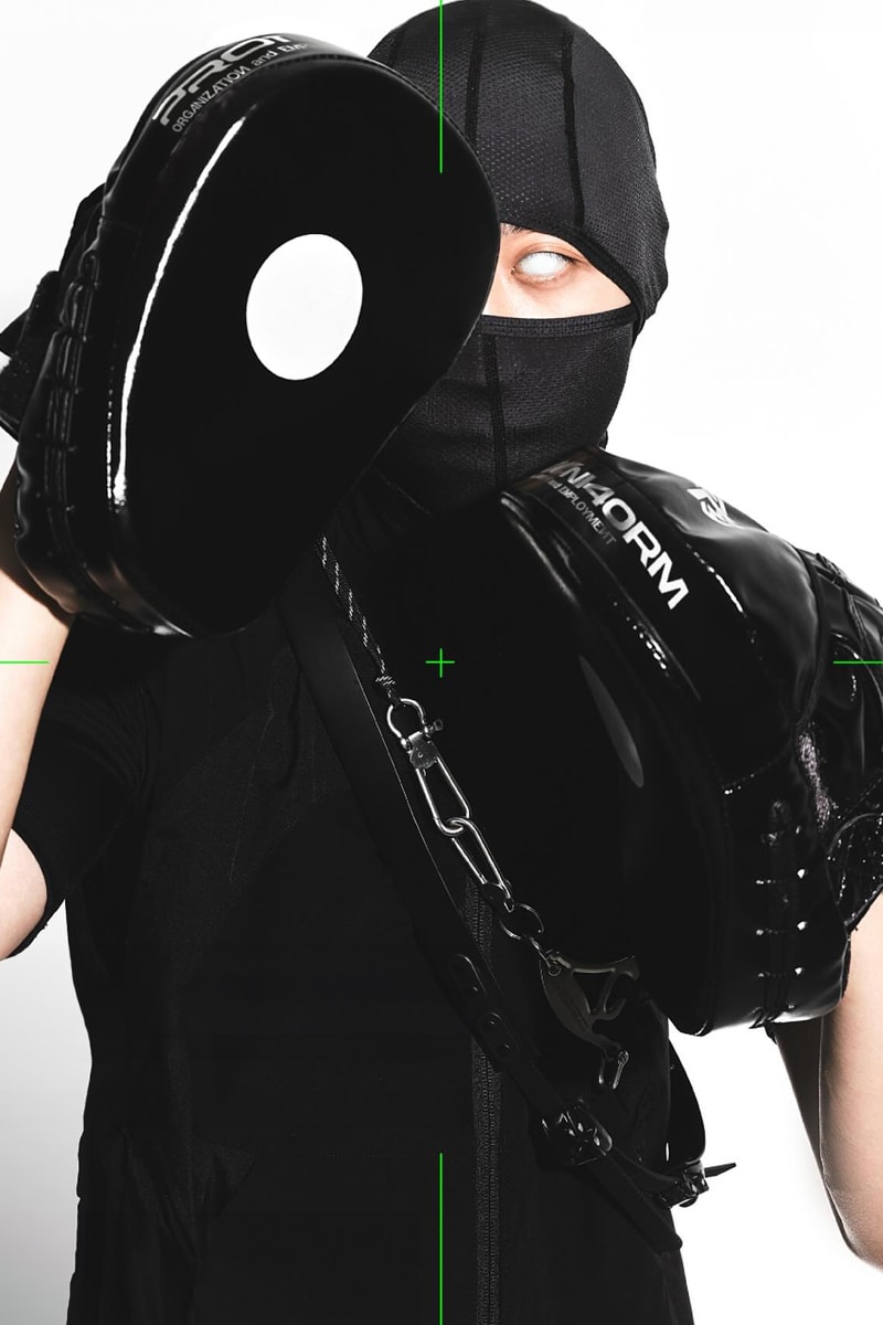 PROTOTYP New Capsule Collection “UNI4ORM” Taiwanese form-fitting tops graphic T-shirts trouser vest keychains balck