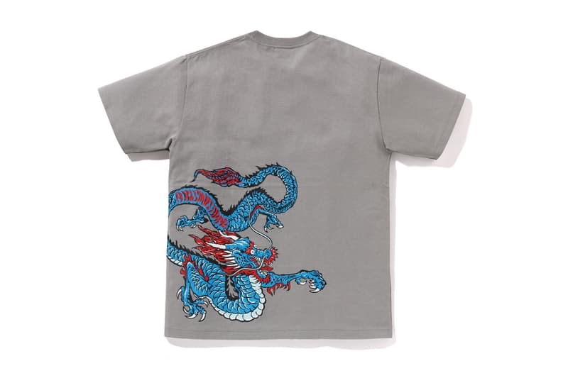 BAPE Goes Beast Mode on "A Rising Bape" Collection tiger dragon release info price a bathing ape china ancient history tee 