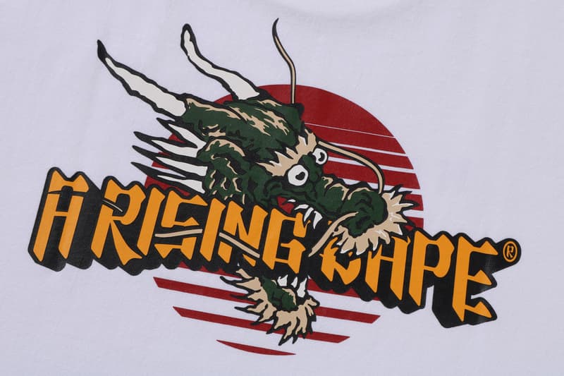 BAPE Goes Beast Mode on "A Rising Bape" Collection tiger dragon release info price a bathing ape china ancient history tee 