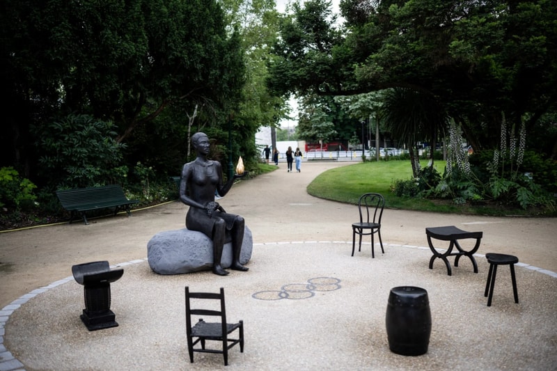 alison saar sculpture paris olympics art commission artwork