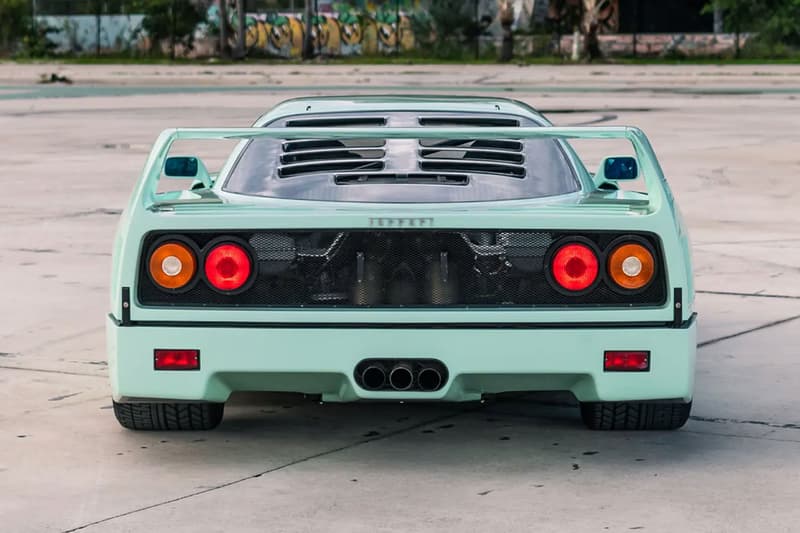 Ferrari Minty Forty F40 RM Sothebys Auction Info