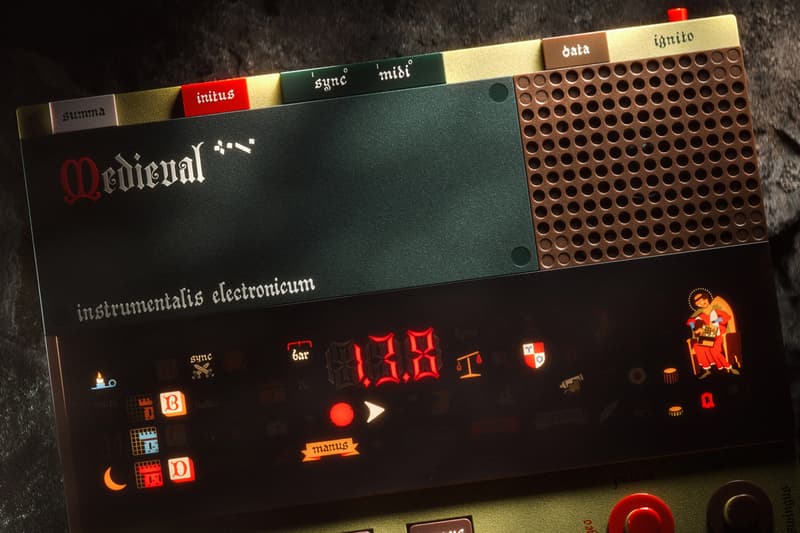 Teenage Engineering EP–1320 Medieval instrumentalis electronicum Sampler Sequencer Composer Release Info