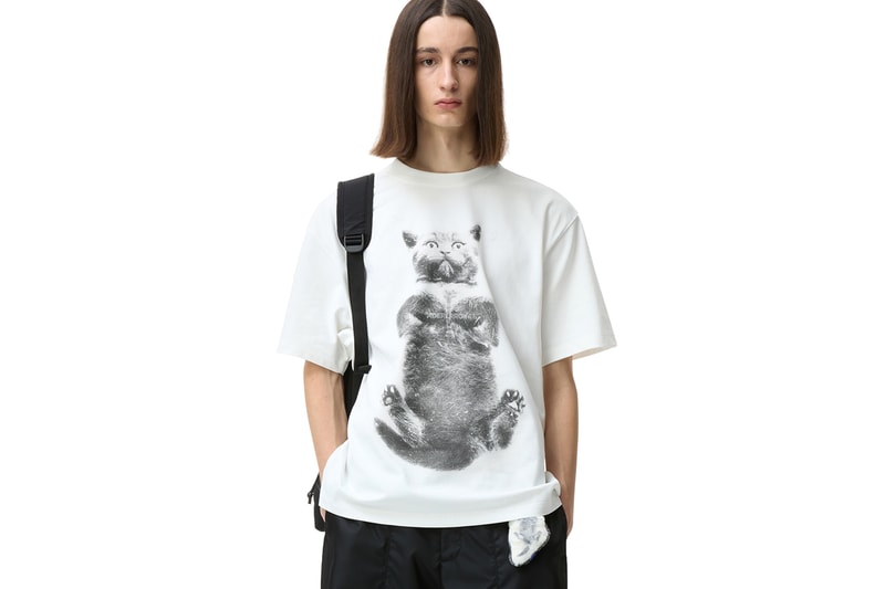 ADER ERROR "Purr-Fect Couture" Cat-Inspired Capsule Collection T-shirts keyrings