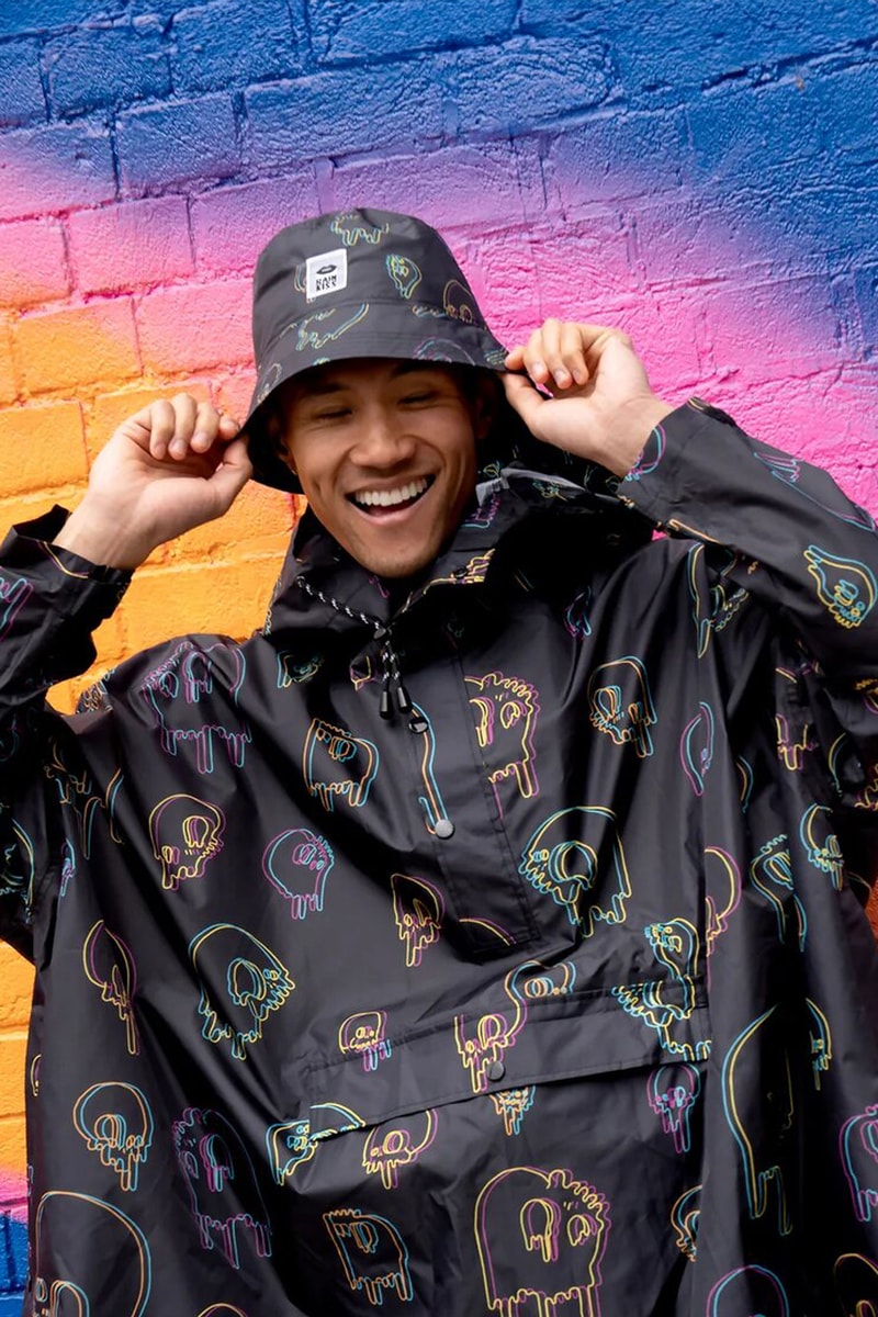 beavertown brewery summer collection 2024 festival british rainkiss amsterdam raincoat bucket hat waterproof graphic design t-shirts fishbowl chillies