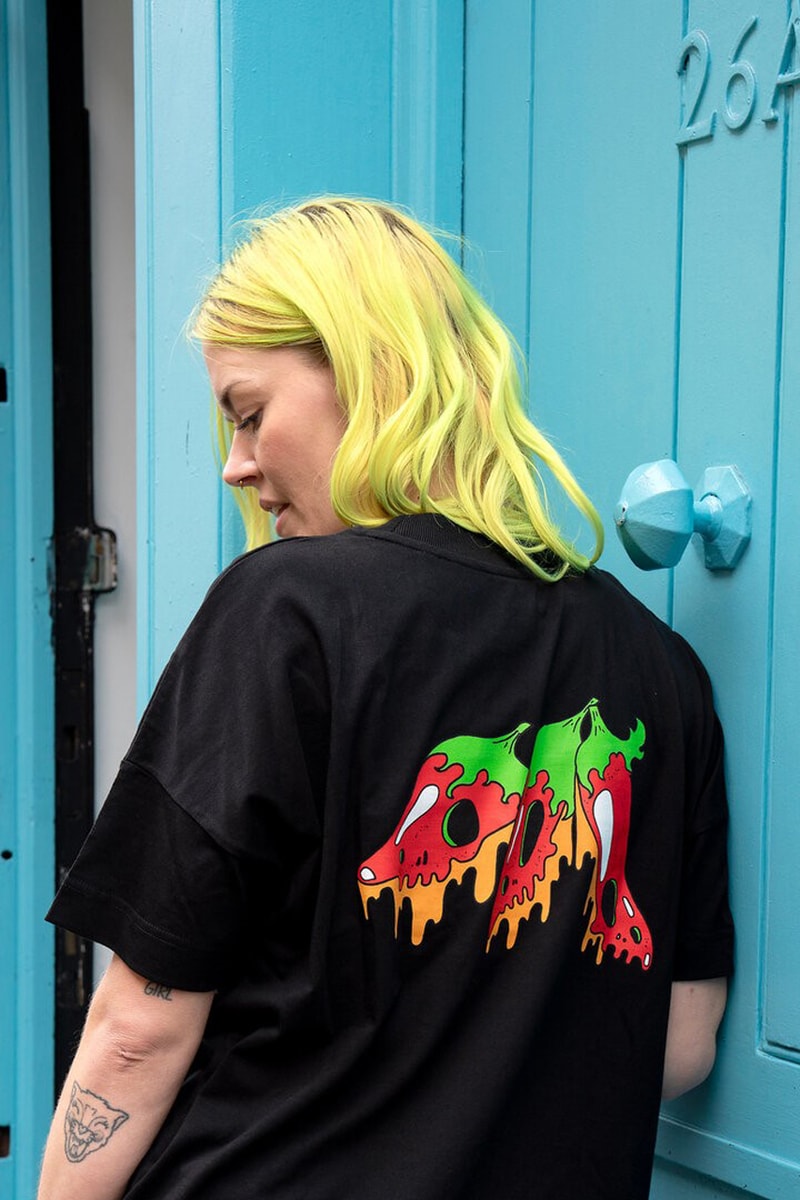 beavertown brewery summer collection 2024 festival british rainkiss amsterdam raincoat bucket hat waterproof graphic design t-shirts fishbowl chillies