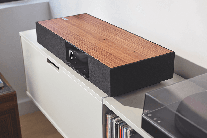 Cambridge Audio Announces the Evo One, a Walnut-Tinged Wireless Speaker with Midcentury Modern Aesthetics