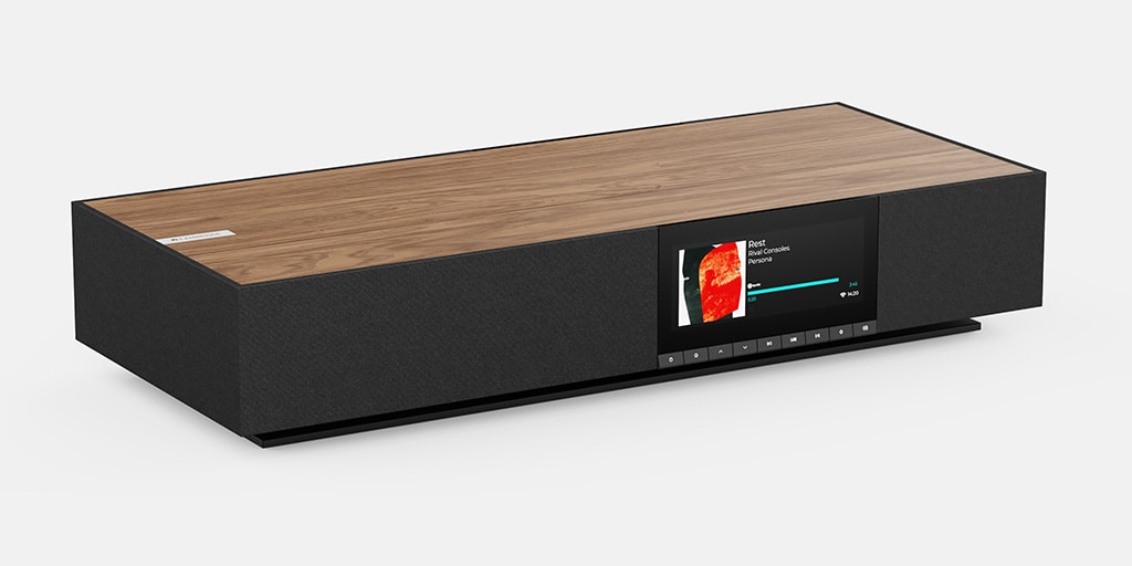 Cambridge Audio announces the Evo One, a walnut-finished wireless speaker with a modern midcentury aesthetic