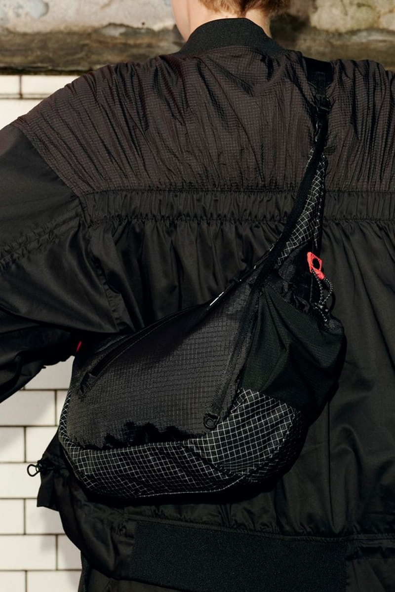 F/CE. Spring/Summer 2025 Bag Collection Functionality Culture Exploration mint olive green black blue white pockets