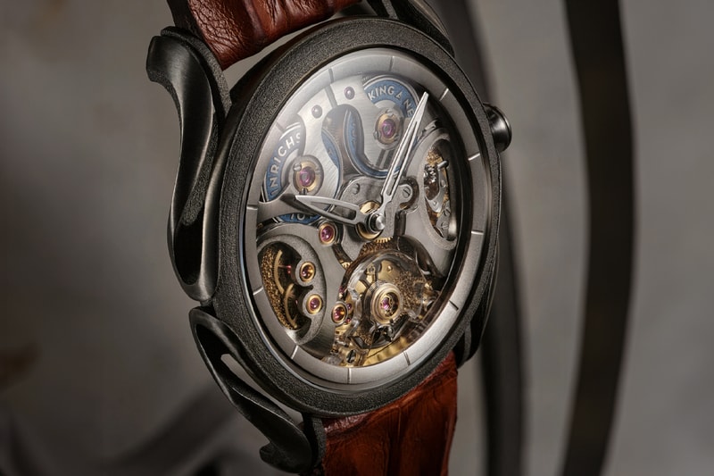 Holthinrichs ORNAMENT NOUVEAU HW-M02 First In-House Dutch Movement Info Eclipse Dial