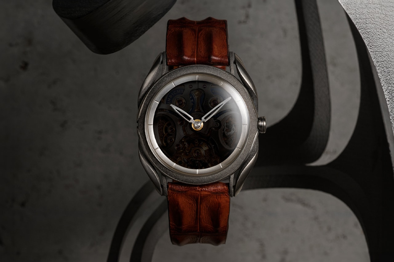 Holthinrichs ORNAMENT NOUVEAU HW-M02 First In-House Dutch Movement Info Eclipse Dial
