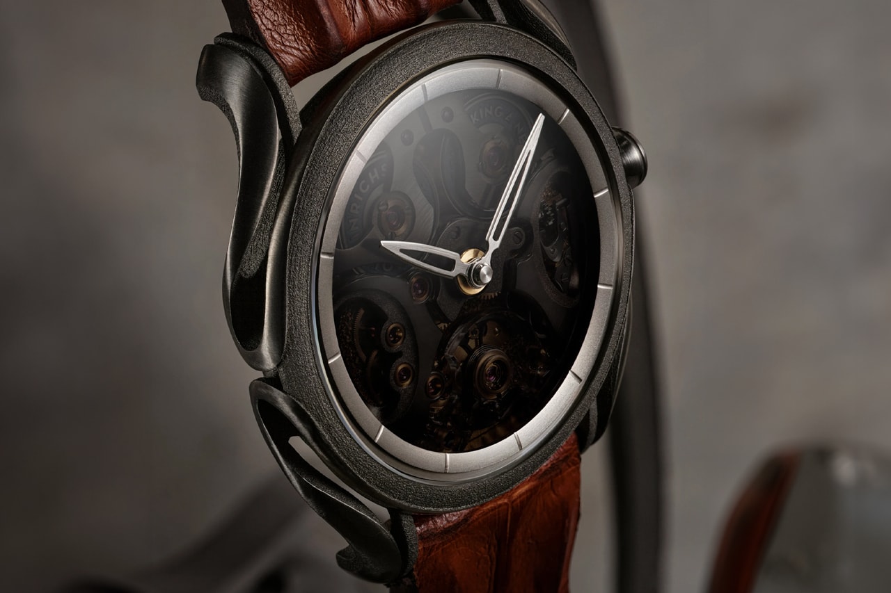 Holthinrichs ORNAMENT NOUVEAU HW-M02 First In-House Dutch Movement Info Eclipse Dial