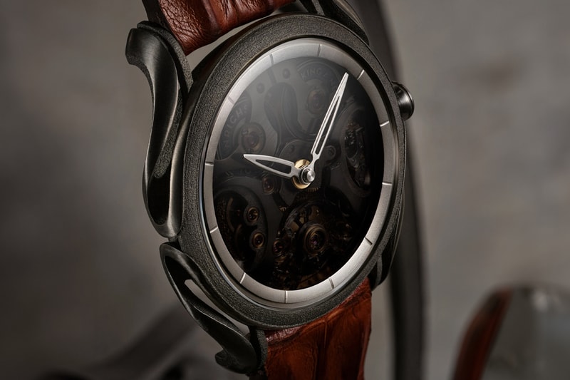 Holthinrichs ORNAMENT NOUVEAU HW-M02 First In-House Dutch Movement Info Eclipse Dial