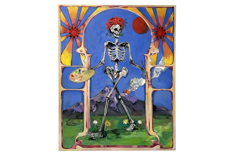 KidSuper x Dead & Company Collide on Limited-Edition Painting las vegas sphere residency price artsy studios john mayer colm dillane fashion week runway music jam band art touch of color gray fire on the mountain auction price exhibit on display 