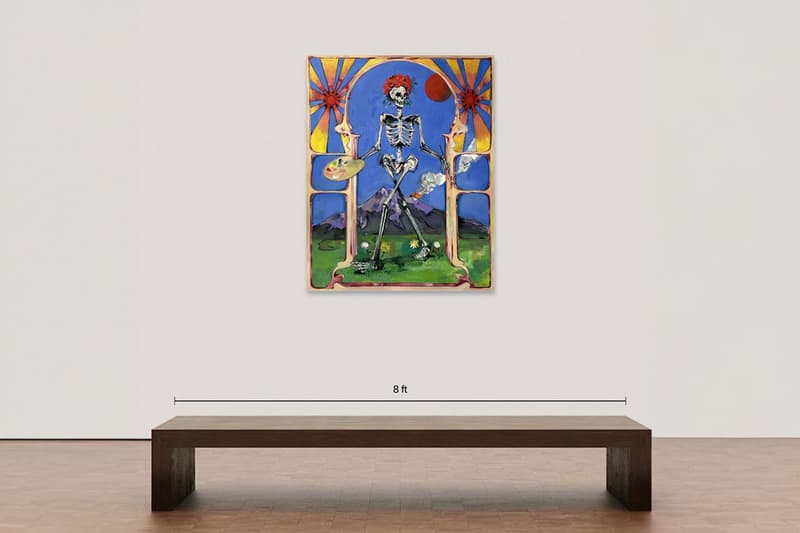 KidSuper x Dead & Company Collide on Limited-Edition Painting las vegas sphere residency price artsy studios john mayer colm dillane fashion week runway music jam band art touch of color gray fire on the mountain auction price exhibit on display