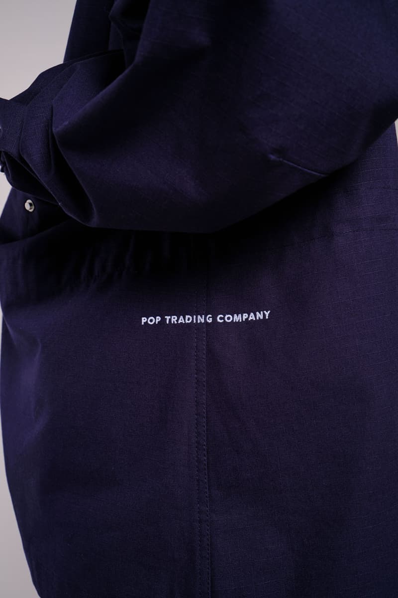 Pop Trading Company Opens Up Its Fall/Winter 24 Lookbook amsterdam skate skateboarding streetwear fashion link price website collection capsule jacket hoodie ripstop fleece vest cotton cargo track pants football sport jogger link usd dollars shirt top 