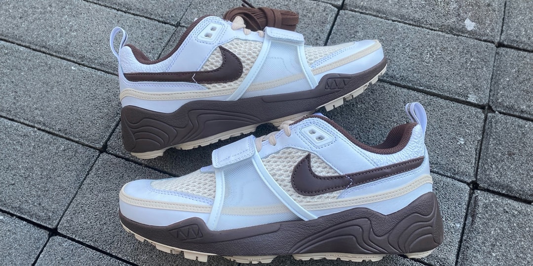Early Look at the Travis Scott x Nike Zoom Field Jaxx “Light Chocolate”
