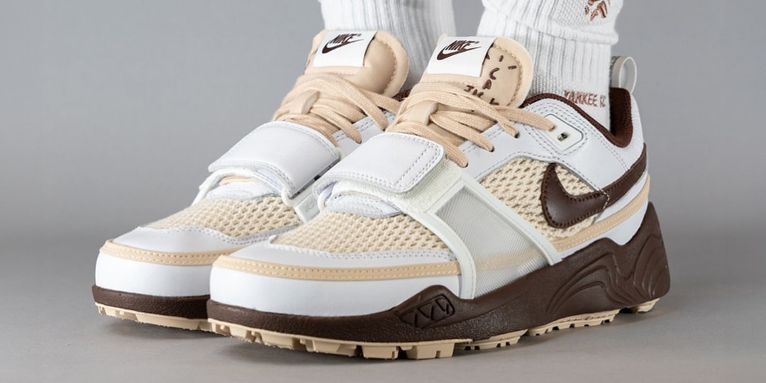 On-Foot Look at the Travis Scott x Nike Zoom Field Jaxx “Light Chocolate”